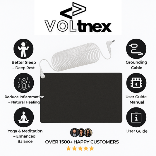 Grounding Mat – Earthing Pad for Better Sleep (16"x27")