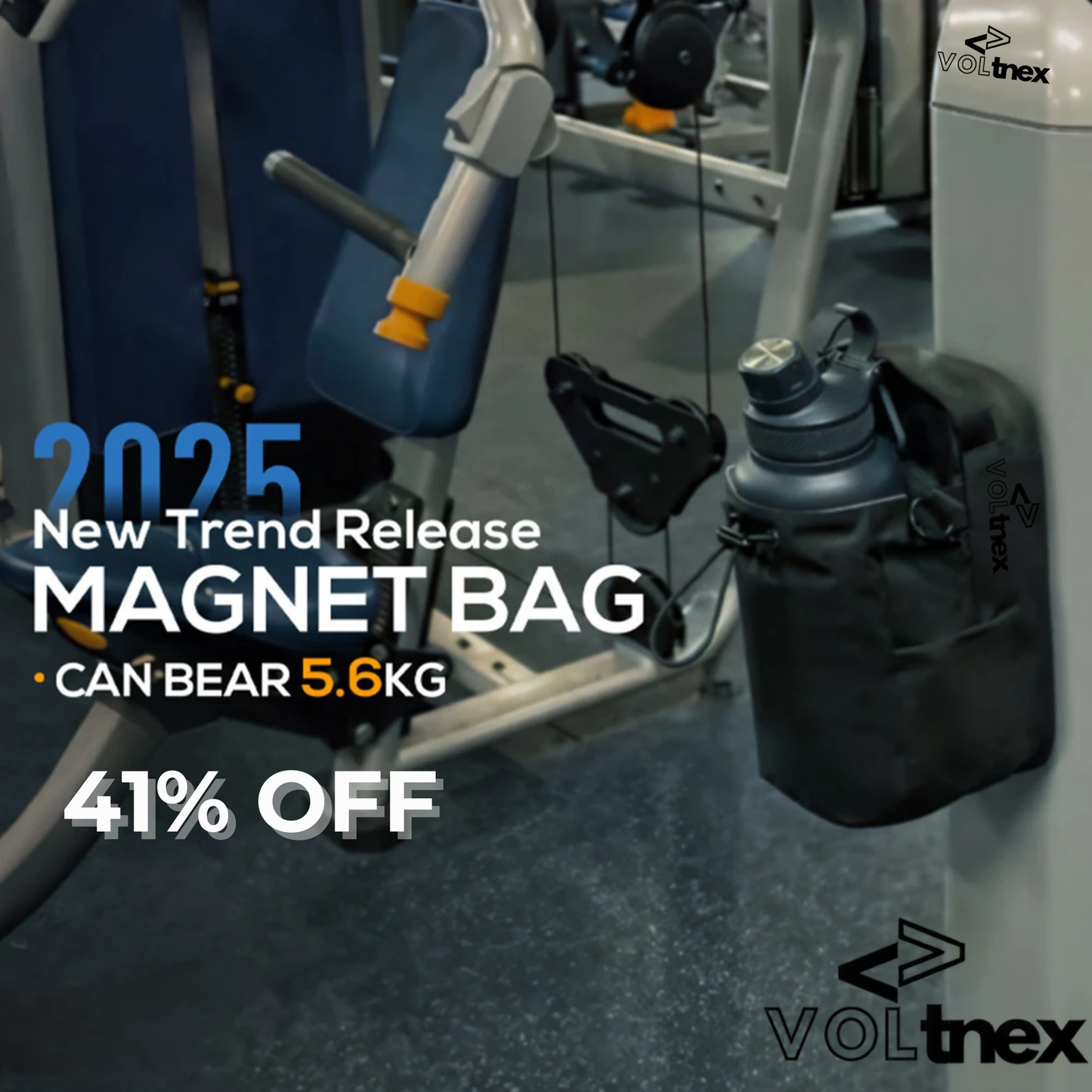 Magnetic Crossbody Water Bottle & Phone Holder Bag