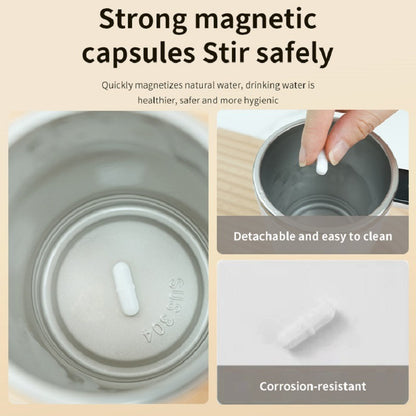 Self-Stirring Coffee Mug with LED Temperature Display