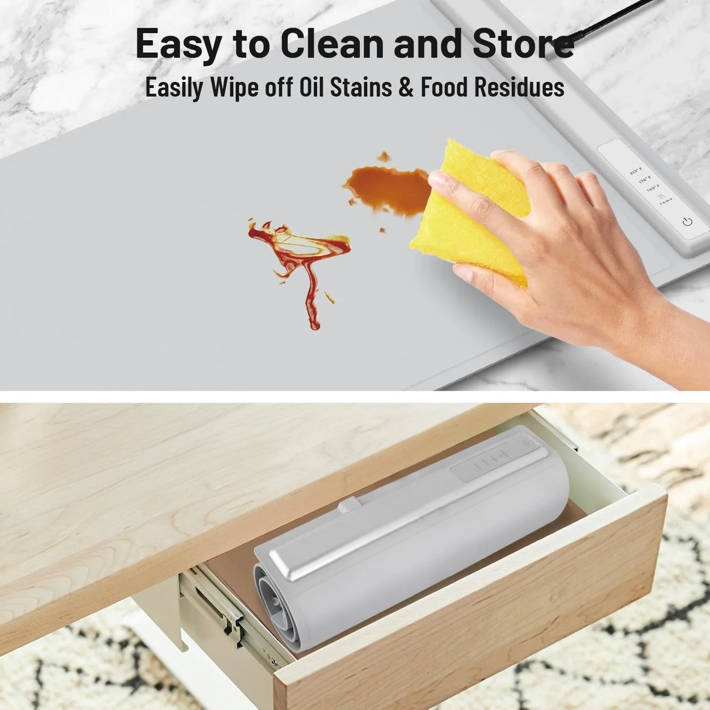 Silicone Foldable Food Warming Pad