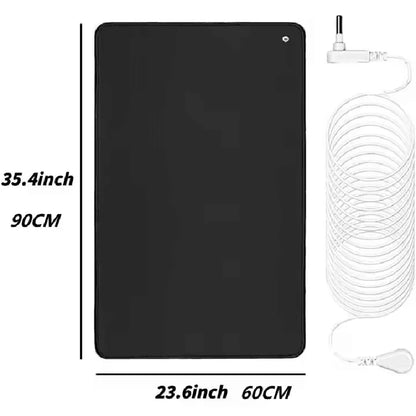 60X90CM Grounding Mat Yoga with Cord Earthing Conductive Energy Pad for EMF Protection & Grounding Solutions for Healthy Living