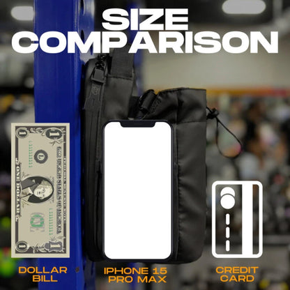 Magnetic Crossbody Water Bottle & Phone Holder Bag