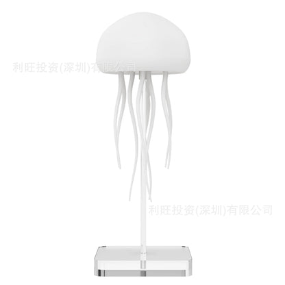 Cartoon Jellyfish Night Light RGB Gradient Cute Jellyfish Bedside Lamp Voice Control Type-C Charging LED Night Lamp Dropshipping